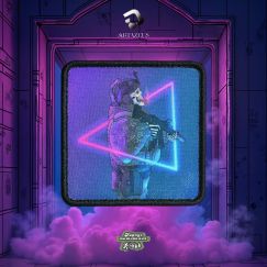 Нашивка, патч "Born for War" тактическая с липучкой.