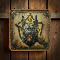 Нашивка, патч "Опричнина , Корпус Вышивания" тактическая с липучкой.