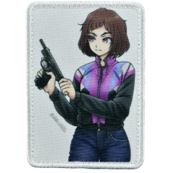 Нашивка, патч "Бандитка" тактическая с липучкой.