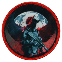 Нашивка, патч "Архангел" тактическая с липучкой.