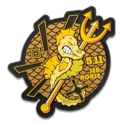 Патч 5.11 SEAHORSE YELLOW