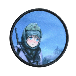 Нашивка, патч тактический "Манга Сталинград" с липучкой