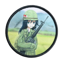 Нашивка, патч тактический "Манга Вьетнам" с липучкой