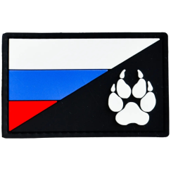 Нашивка, патч "К-9, кинолог " ПВХ тактическая с липучкой.