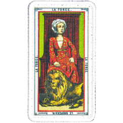 Нашивка, патч "Карта Таро сила, некромантия" тактическая с липучкой.