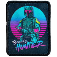 Нашивка, патч "Bounty Hunter" тактическая с липучкой.