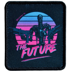 Нашивка, патч "Welcome to the Future" тактическая с липучкой.