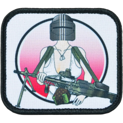 Нашивка, патч "Тачанка" тактическая с липучкой.