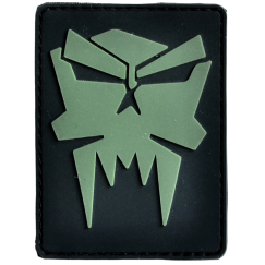 Нашивка, патч "Орк Морк" ПВХ тактическая с липучкой.