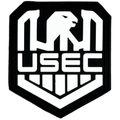 Нашивка, патч "Escape from Tarkov USEC" ПВХ тактическая с липучкой.