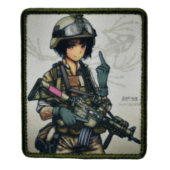 Нашивка, патч "NAVY SEALS" тактическая с липучкой.