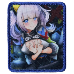 Нашивка, патч "Kaguya Luna" тактическая с липучкой.