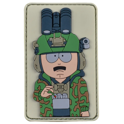 Нашивка, патч "Special Master Operator" ПВХ тактическая с липучкой.