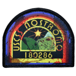 Нашивка, патч "USCSS NOSTROMO" тактическая с липучкой.