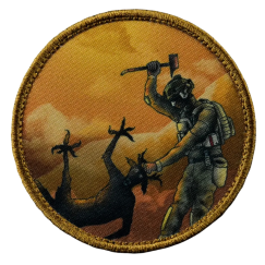 Нашивка, патч "Спор" тактическая с липучкой.