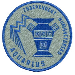 Оригинальная нашивка, патч "Водолей" от 5.11 тактическая с липучкой.