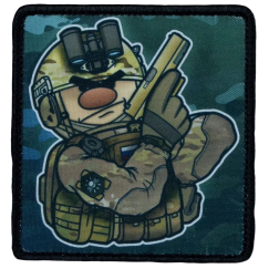 Нашивка, патч "Мастер" тактическая с липучкой.