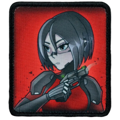 Нашивка, патч "Эльстер" тактическая с липучкой.