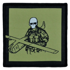 Нашивка, патч "Орлан" тактическая с липучкой.