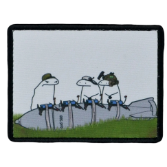 Нашивка, патч "УМПК" тактическая с липучкой от Корпусы Вышивания.