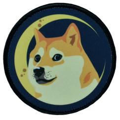 Нашивка, патч "Doge" тактическая с липучкой от Корпусы Вышивания.