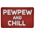 Нашивка, патч "Pew Pew and Chill" ПВХ тактическая с липучкой.
