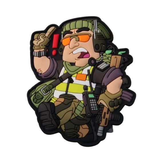 Патч BB Heads Airsoft Marshall #6