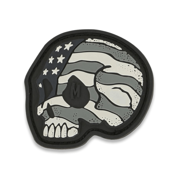 Патч Stars and Stripes Skull Maxpedition Swat