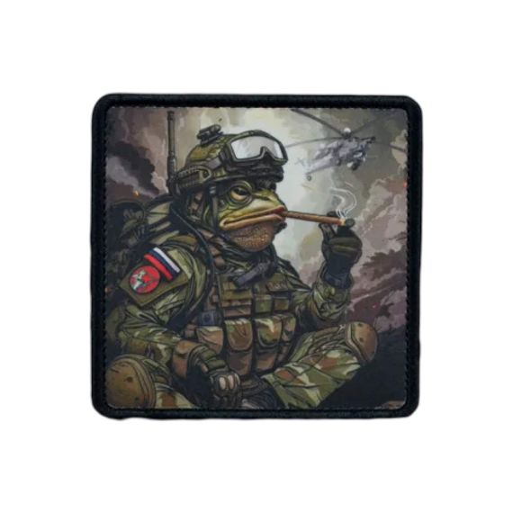 Нашивка, патч "Среда, мои чуваки" тактическая с липучкой