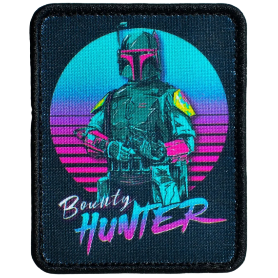 Нашивка, патч "Bounty Hunter" тактическая с липучкой.