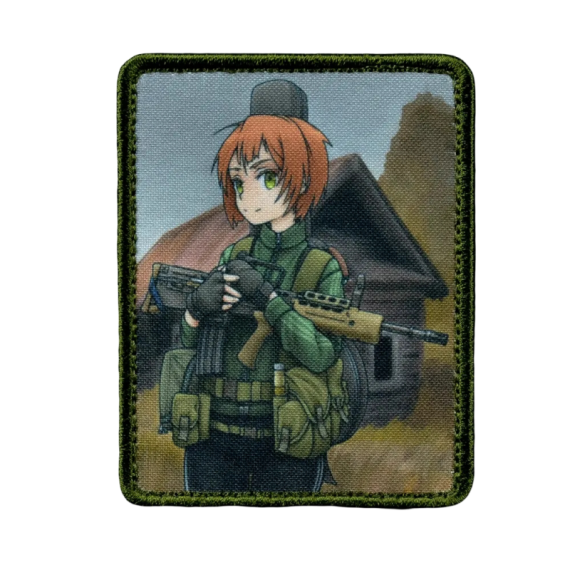 Нашивка, патч "L85A1 Vigor" тактическая с липучкой.