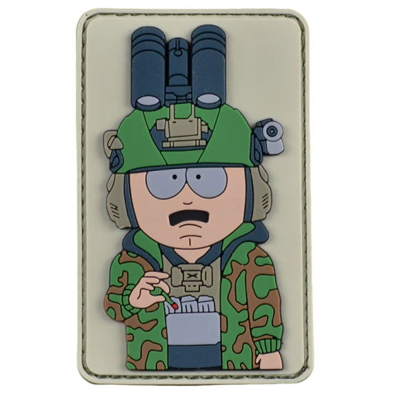 Нашивка, патч "Special Master Operator" ПВХ тактическая с липучкой.