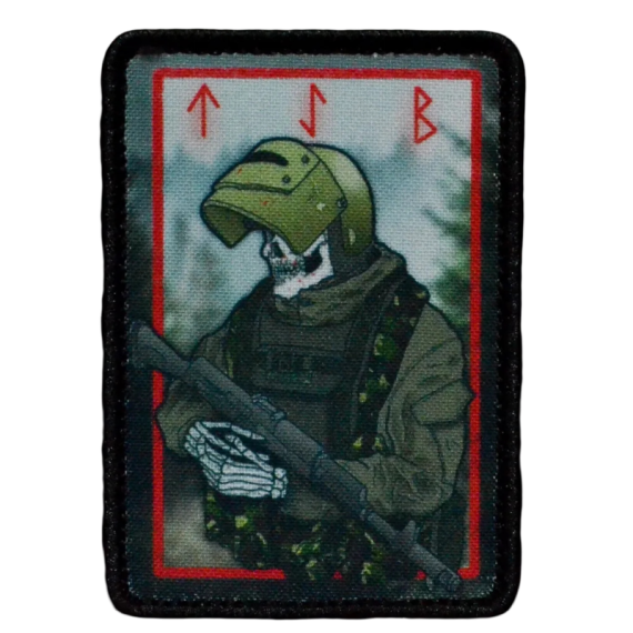 Нашивка, патч "TSB" тактическая с липучкой.