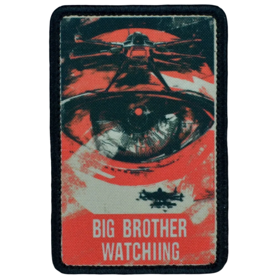 Нашивка, патч "Watching" тактическая с липучкой.