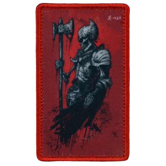 Нашивка, патч "Axeman" тактическая с липучкой от Корпусы Вышивания.