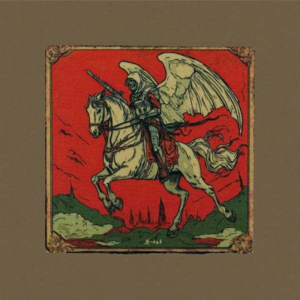 Нашивка, патч "Всадник Апокалипсиса" тактическая с липучкой от Корпусы Вышивания.